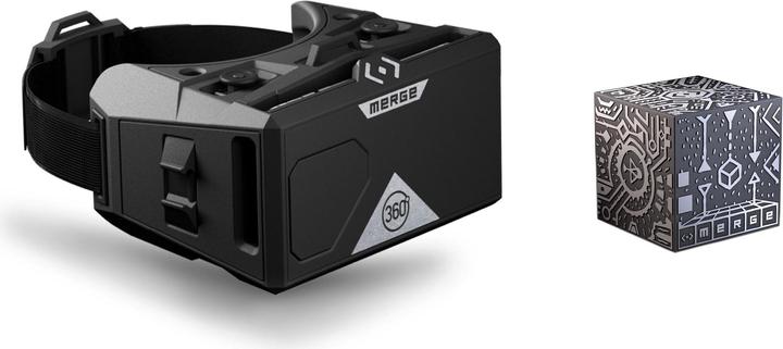 Actual product image Merge VR headsets + Cubes