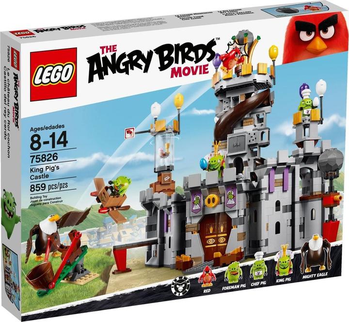 LEGO Angry Birds Il Castello del Re maiale (75826)