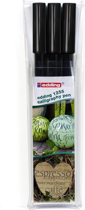 Actual product image Edding 1255 (Black, 5 mm, 3 x)