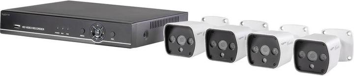 Produktbild Sygonix Komplettset Videoüberwachung FullHD Kameras (1920 x 1080 Pixels)
