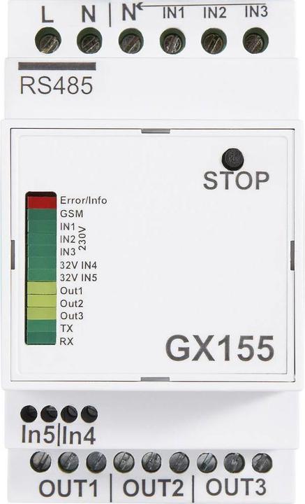 Produktbild C-Control GSM Fernschalt/Alarmmodul für Hutschienenmontage