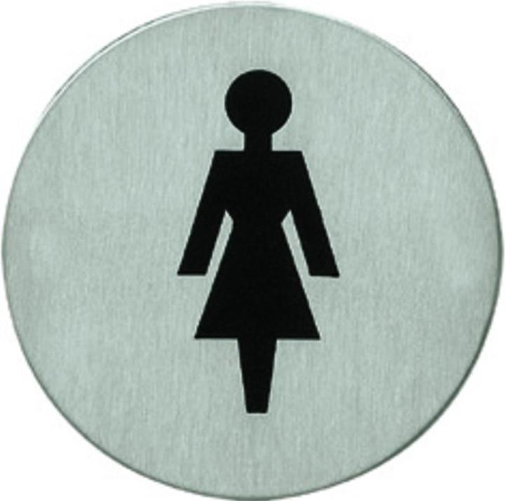 Immagine prodotto Intersteel Pittogramma per i servizi igienici per signore e signori