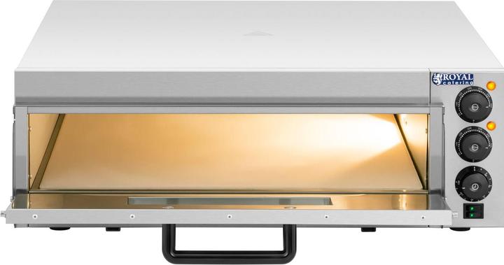 Actual product image Royal Catering Pizza Oven - Free-standing - 1 chamber - Ø 60 cm (Pizza oven Gastro)