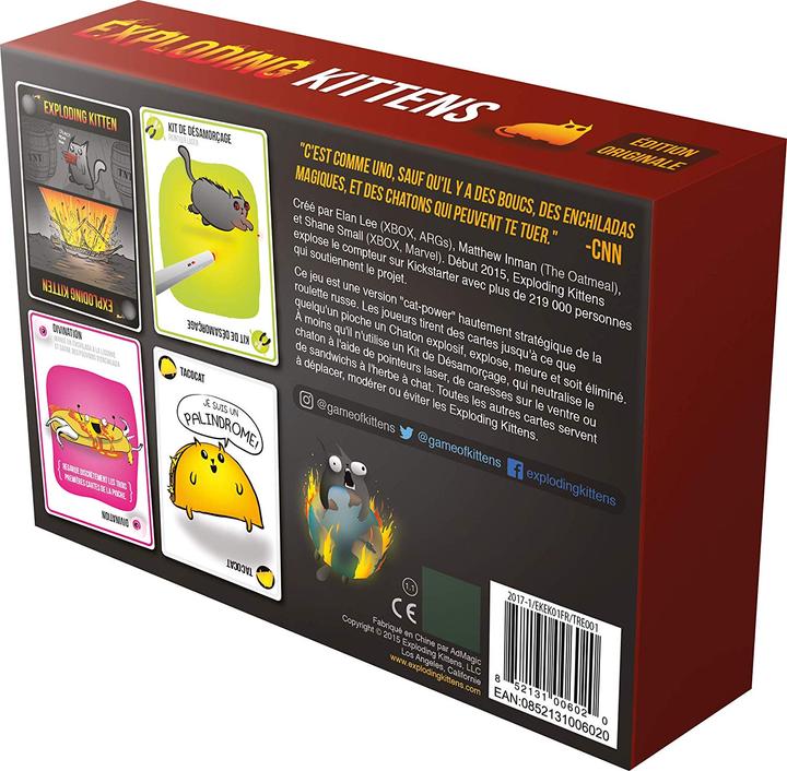 Produktbild Asmodée Exploding Kittens (Französisch)