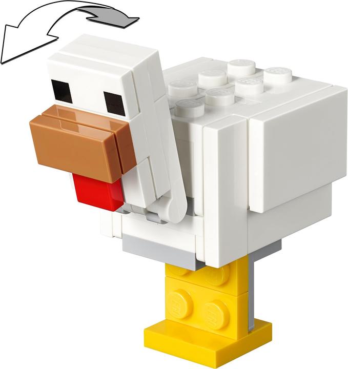 Actual product image LEGO Alex with chicken (21149, LEGO Minecraft)