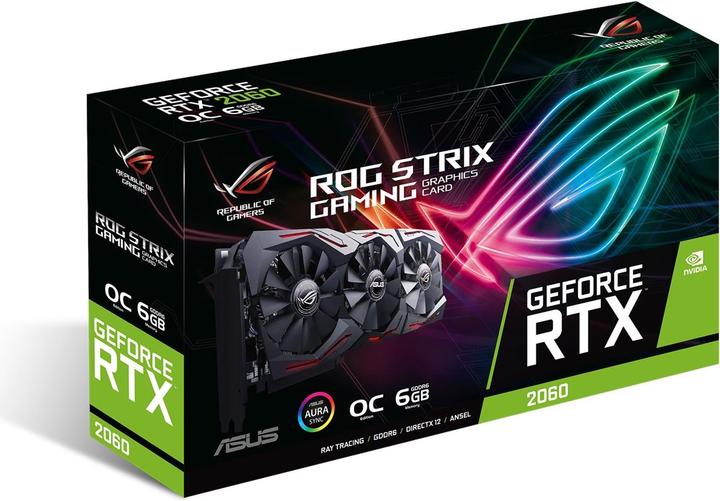Immagine prodotto ASUS GeForce RTX 2060 ROG Strix O6G Gaming (6 GB)