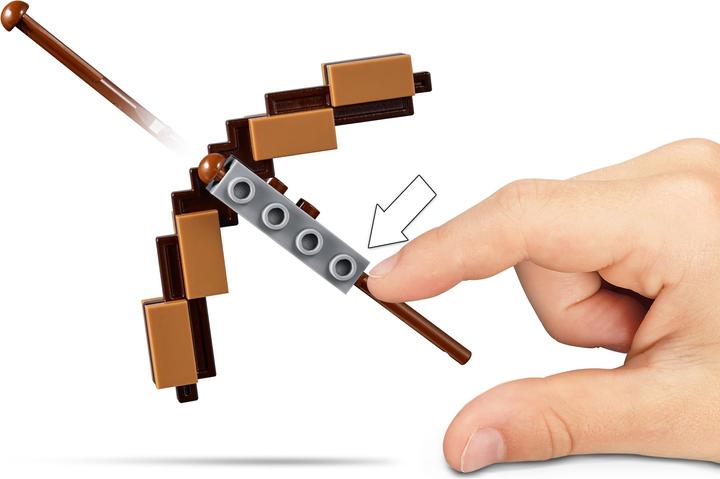 Actual product image LEGO Skeleton with magma cube (21150, LEGO Minecraft)