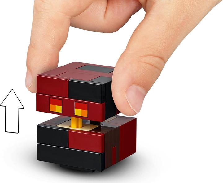 Actual product image LEGO Skeleton with magma cube (21150, LEGO Minecraft)