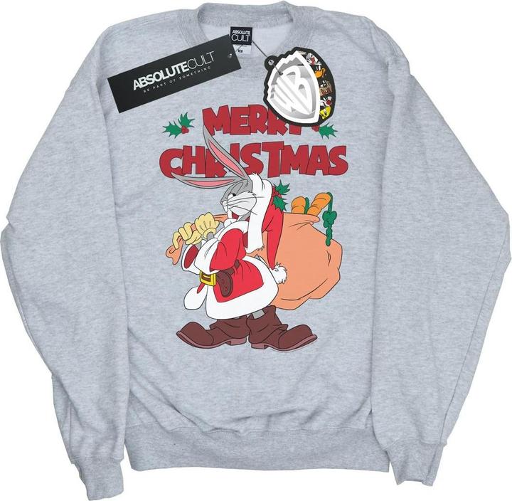 Looney Tunes Santa Bugs Bunny Sweatshirt