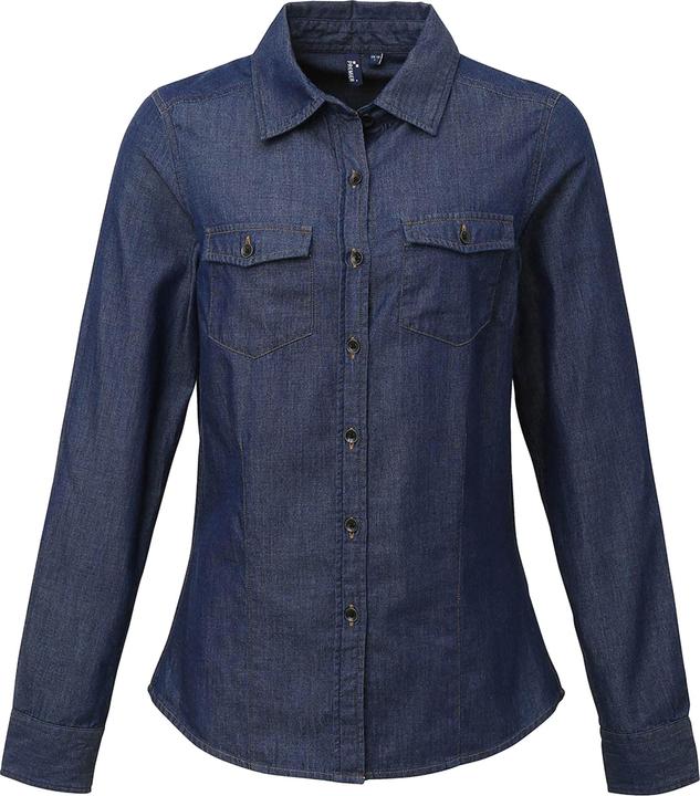 Premier Jeans Naht Denim Bluse (M)