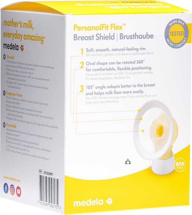Produktbild Medela PersonalFit Flex, 2 Brusthauben Grösse XL (30mm) (XL)