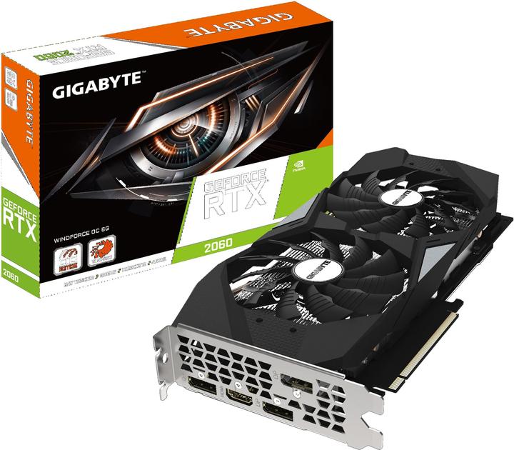 Immagine prodotto Gigabyte GeForce RTX 2060 Windforce OC (6 GB)