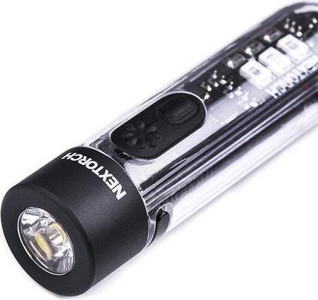 Produktbild Nextorch LED-Schlüsselanhänger mit Strobe, 365nm UV, 700 Lumen (inkl. Akku) (7.30 cm, 700 lm)