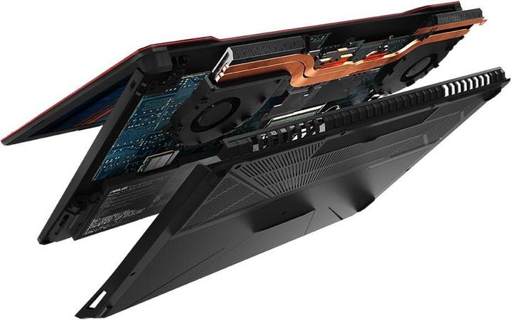 Produktbild ASUS TUF Gaming FX504GD-E41266T (15.60", Intel Core i7-8750H, 16 GB, 256 GB, CH)