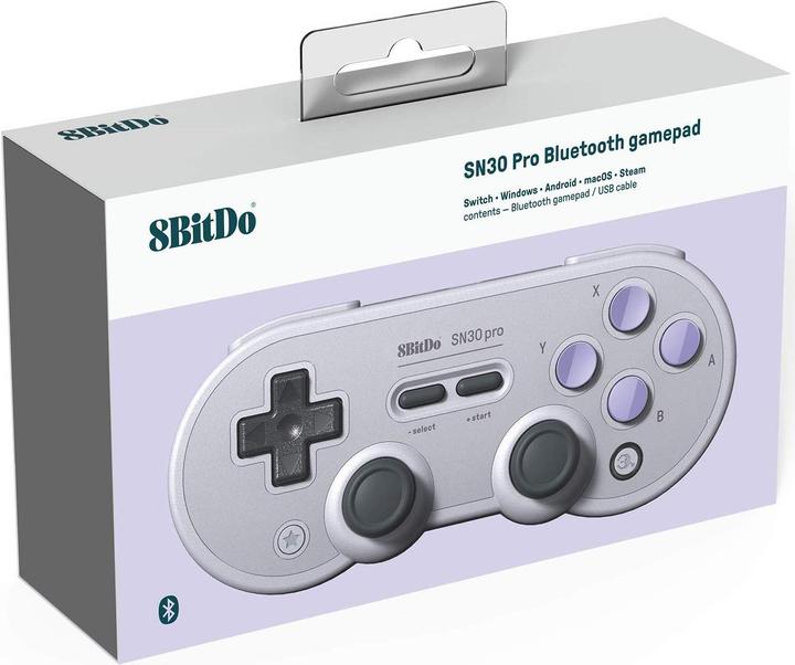 Actual product image 8bitdo SN30 Pro SN Edition (Switch, PC, Mac)