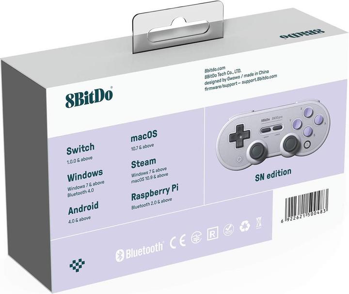 Actual product image 8bitdo SN30 Pro SN Edition (Switch, PC, Mac)