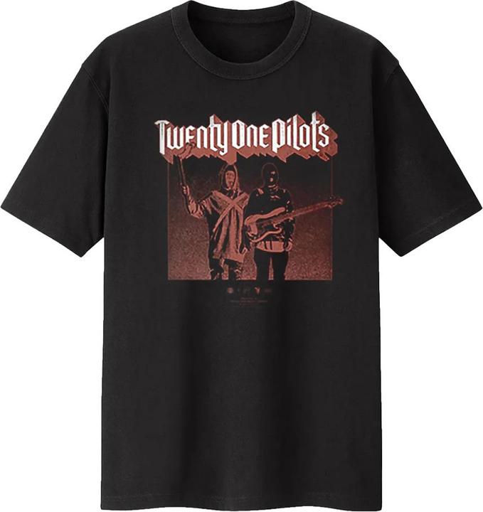 Twenty one pilots Unisex Adult Torch Bearers Cotton T-Shirt (XL)