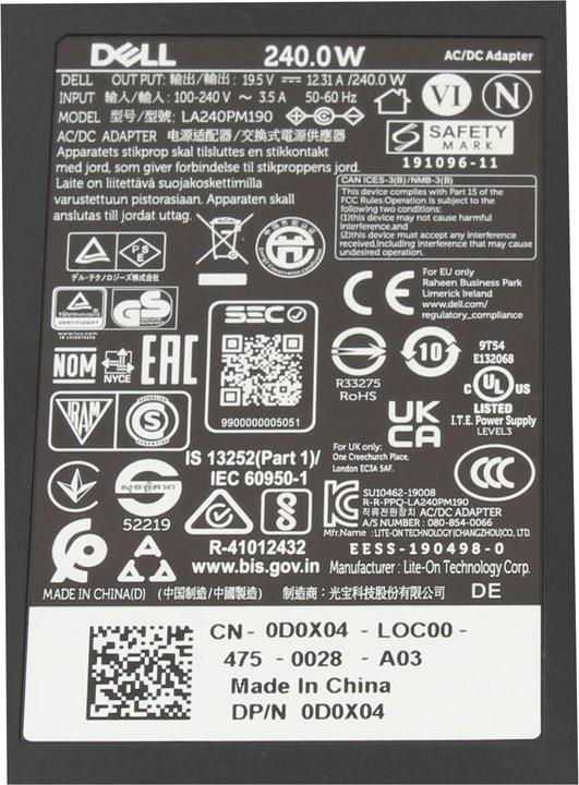 Produktbild Dell 450-ABIT (240 W)
