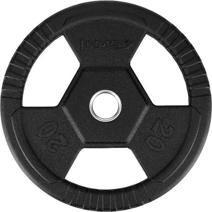 Produktbild HMS Olympisches Gewicht TOH schwarz - 20 kg (1 x 20 kg)