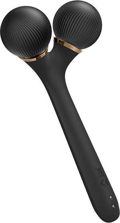 Actual product image Konjac Sponge Roller soniczy do twarzy i ciała 4w1 Geske z Aplikacją (szary)