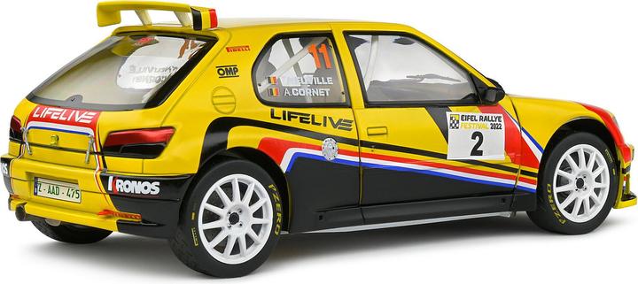 Produktbild Solido 1:18 Peugeot 306 Maxi #2 gelb