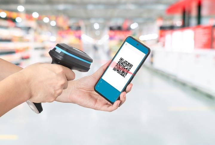 Actual product image Manhattan Wireless 2D long range LED barcode scanner (1D barcodes, 2D barcodes)