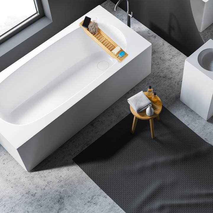 Actual product image Relaxdays Bamboo Bath Shelf (68.5 x 14.5 x 4.5 cm)