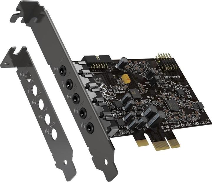 Creative Sound blaster audigy fx v2 Built-in 5.1 channels PCI-E (Mini PCI Express)