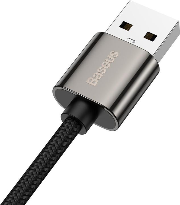 Productafbeelding Baseus Legend Series Elbow Fast Charging Data Cable USB naar Type-C 66W 1m Zwart (1 m, USB 2.0, 66 W)