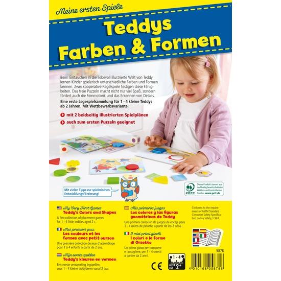 Produktbild Haba Meine ersten Spiele Teddys Farben und Formen (Deutsch, Spanisch, Französisch, Niederländisch, Italienisch, Englisch)