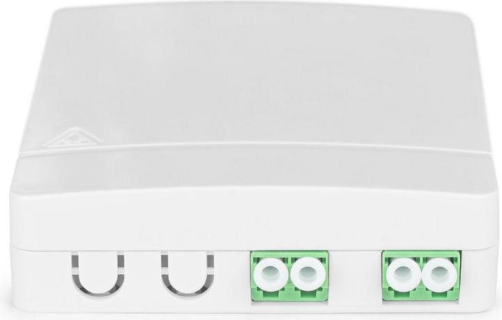 Image du produit Digitus Prise FTTH avec 2x adaptateurs LC (APC) DX Montage mural