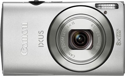 Canon IXUS 230 HS, 12MP, 8x Zoom, FullHD-Movies, Silber (1/2,3'')