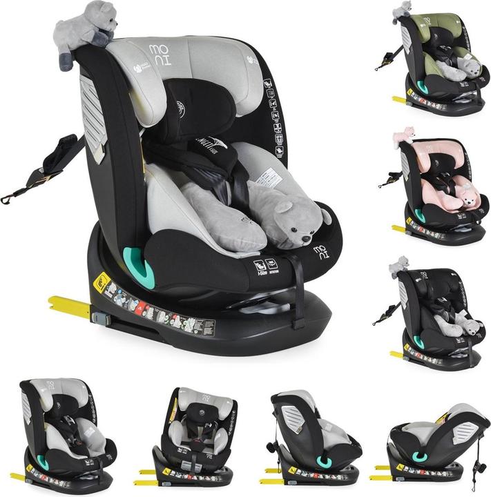 Actual product image Moni Serengeti i-Size child seat 40-150cm (Reboarder, Child seat, ECE R129/i-Size Standard)