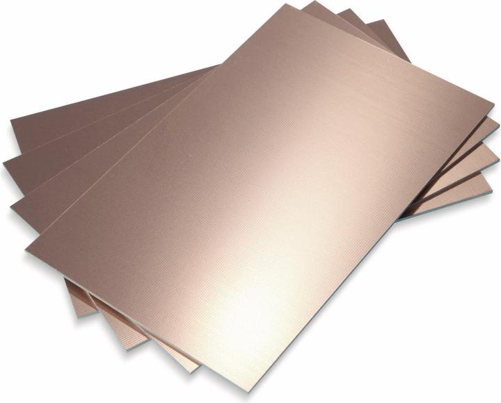 Produktbild Bungard Fotobeschichtetes Leiterplattenmaterial, FR4 75X100X1.5 35/00, 75 x 100, einseit.35/00 (Platine)