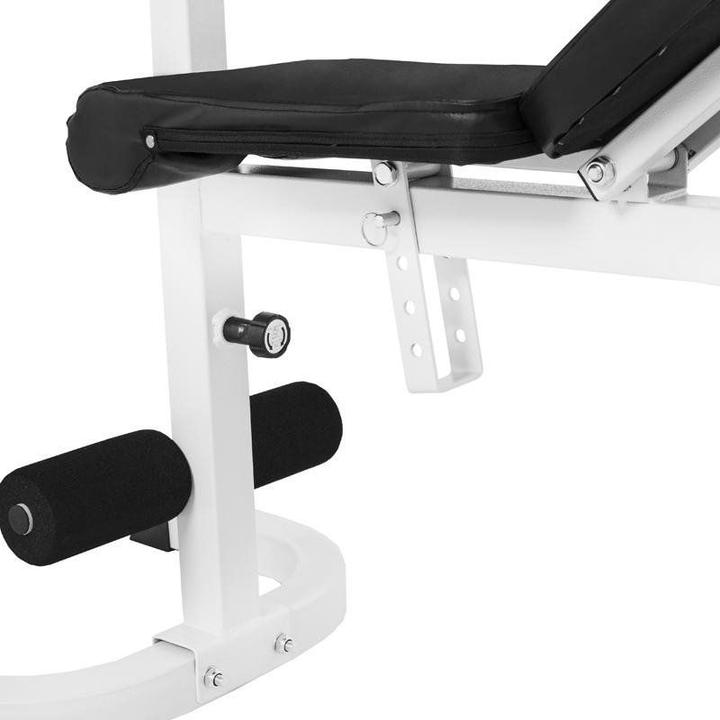 Produktbild Gorilla Sports Hantelbank mit separater Ablage