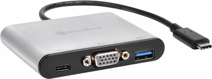 Produktbild Silverstone EP06C Station (Sub-D 15, USB 3.1, USB 3.0, 7 cm)