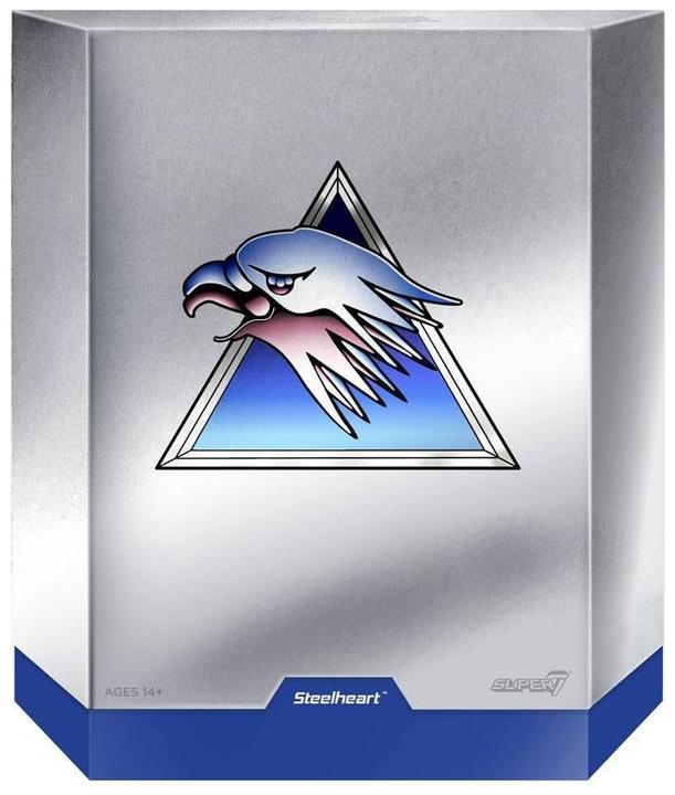 Actual product image Super7 SilverHawks figurine Ultimates Steelheart 18 cm