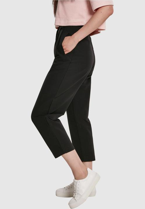Actual product image Urban Classics Ladies High Waist Cropped Pants (S)