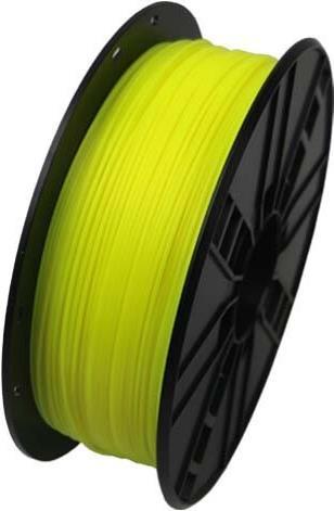 Actual product image Gembird Filament cassette PLA fluorrescent yellow 1.75mm 1kg narrow sp (PLA, 1.75 mm, 1000 g, Yellow)
