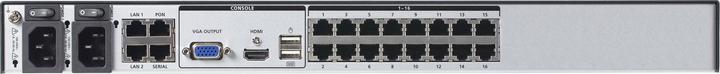 Image du produit Aten Commutateur KVM IP 16 ports Cat 5 1 local et 2 distants