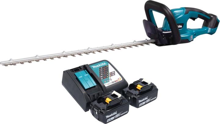 Produktbild Makita DUH 607 RG2 Akku Heckenschere 18 V 60 cm + 2x Akku 6,0 Ah + Ladegerät (Akkubetrieb)