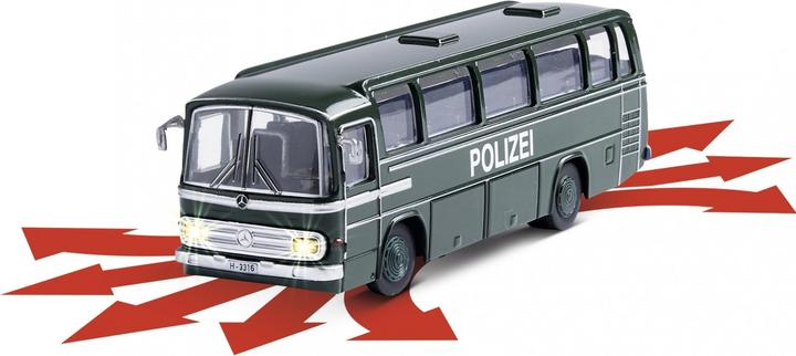 Image du produit Carson Modèle réduit 1:87 MB Bus O 302 Police 2.4G 100% RTR 1:87 RC débutant (RTR Prêt à fonctionner)