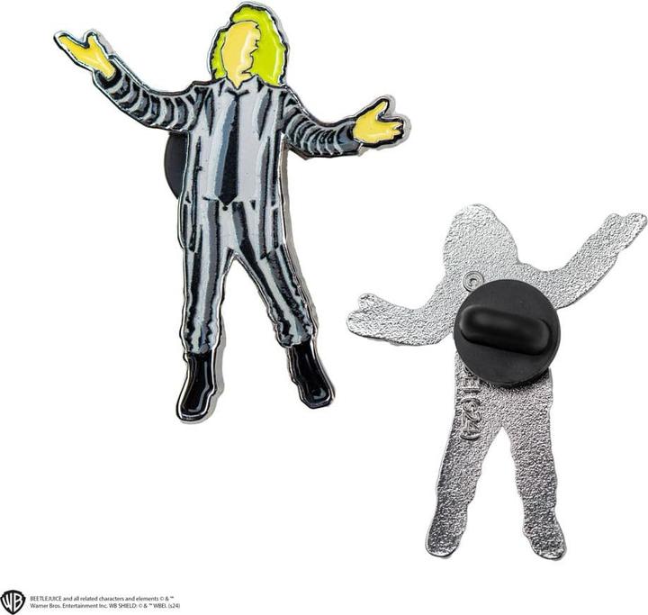 Produktbild Cinereplicas Beetlejuice Ansteck-Pins 2er-Pack Beetlejuice