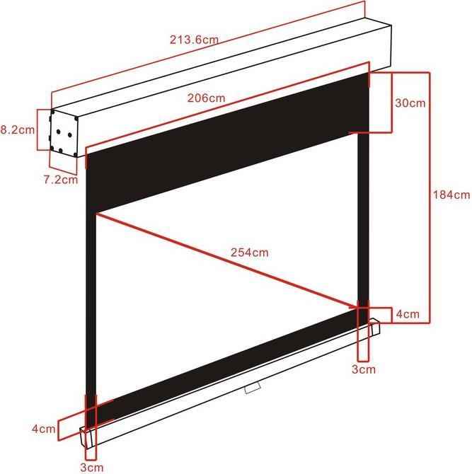 Immagine prodotto Multibrackets Manuale (100", 4:3)