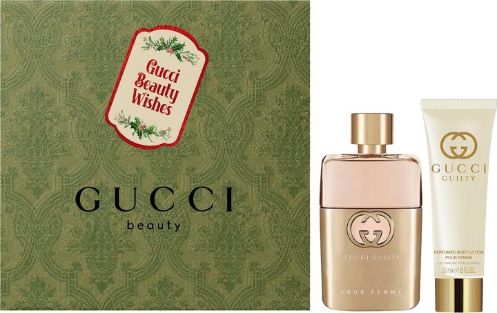 Actual product image Gucci Christmas 2022 Eau de Parfum 50 / Body Lotion 50 (Eau de parfum, 50 ml)