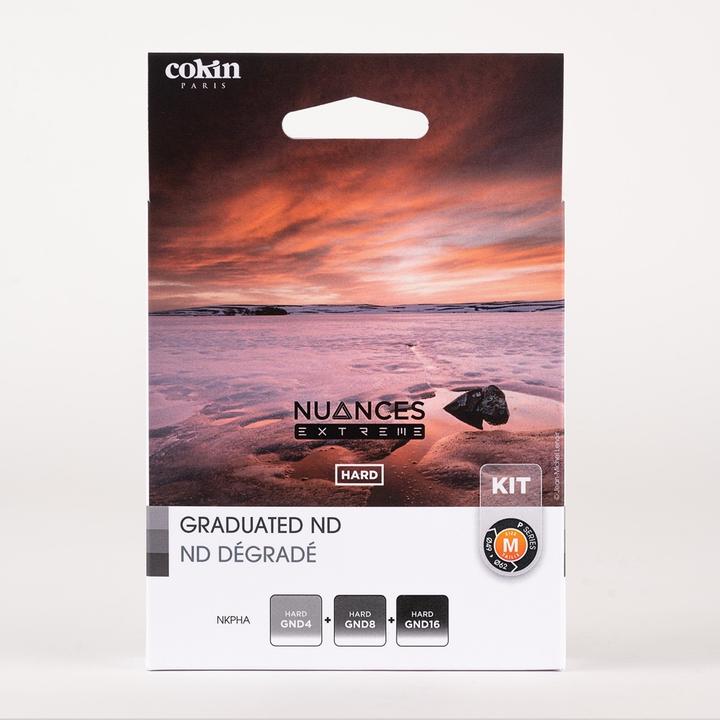 Produktbild Cokin Nuances Verlaufsfilter Kit Hard Extrem (GND4H/8H/16H) (Serie P (M-Size)) (Neuheit) (ND- / Graufilter)