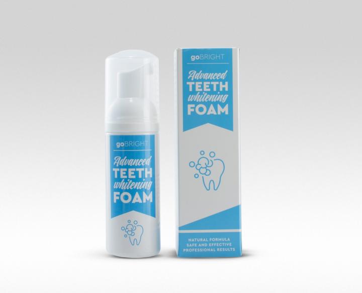 Image du produit GoBright Mousse blanchissante au thé avancée (50 ml, Mousse)