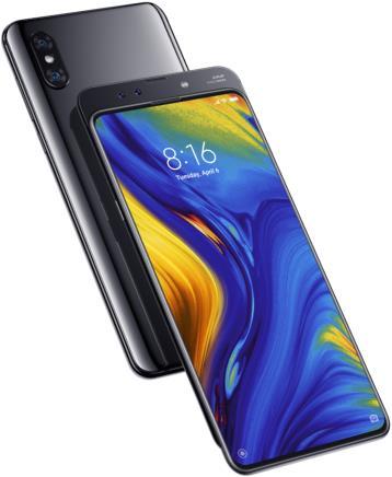 Produktbild Xiaomi Mi Mix 3 (128 GB, Onyx Black, 6.39", Dual SIM, 12 Mpx, 4G)