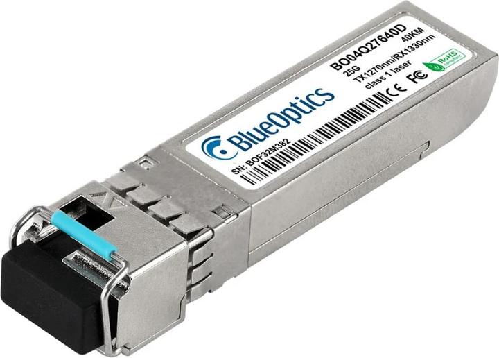 Produktbild BlueOptics Bidi SFP28 Transceiver 25GBASE-BX-U 40KM industrial