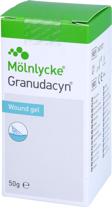 Actual product image Mölnlycke Granudacyn Wound Gel, 50 g VER